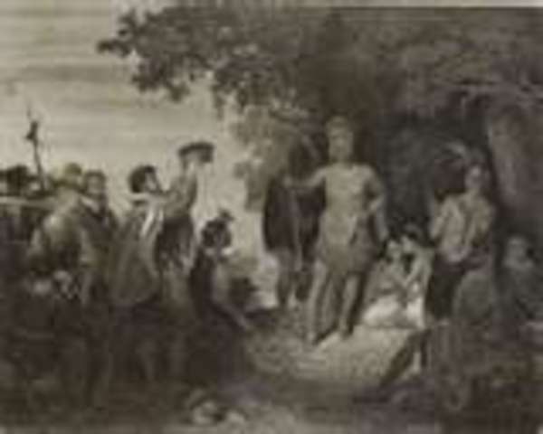 John Smith is Captured.
