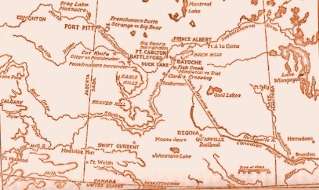 Metis Moved to the areas of the South Saskatchewan