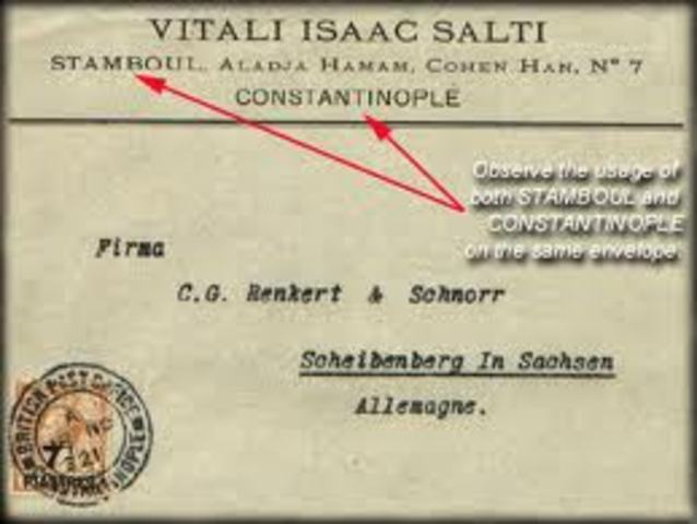 Renaiming of Itsanbul(Constantinople)