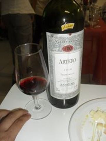 Eu e o vinho.