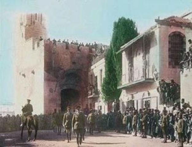 הגנרל אלנבי נכנס לירושלים