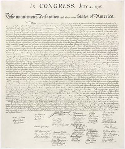 Thomas Jefferson's Declaration of Independence
