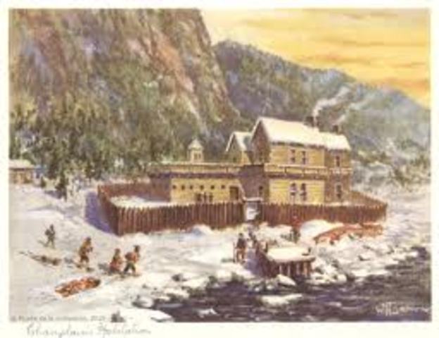 samuel de champlain establishes settlement (tanisha)