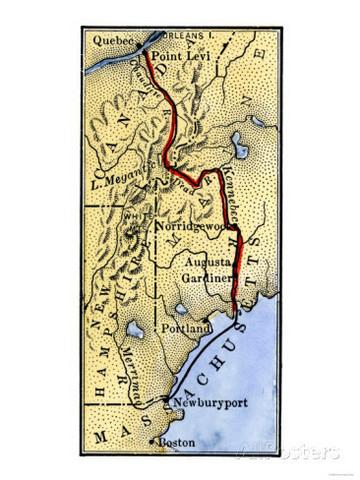 American defeat at Quebec