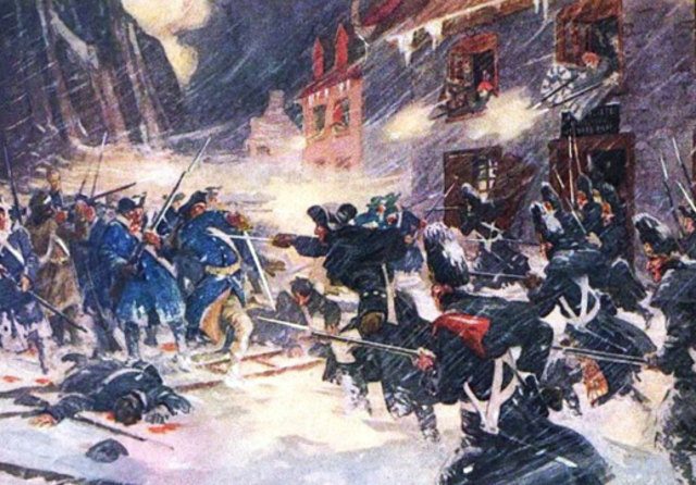American defeat at Quebec