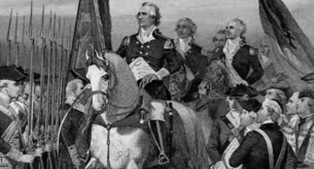 George Washington named commander-in-chief