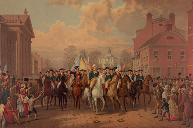 British occupy New york City