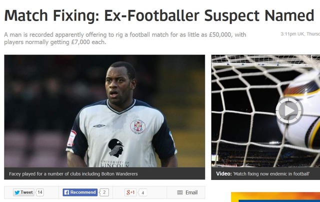 Delroy Facey arrested