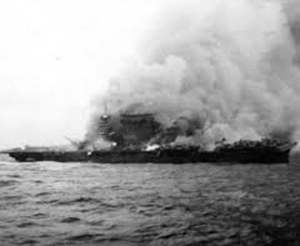 June 4-7 Battle of Midway, turning point of war in the Pacific