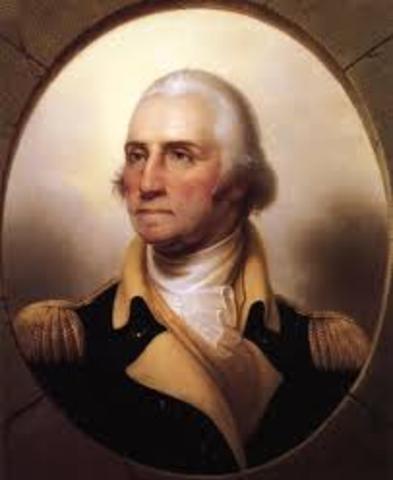 George Washington named commander-in-chief