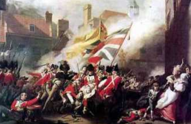 British occupy Philadelphia