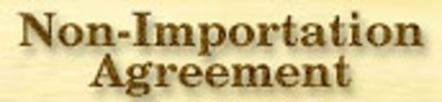 Nonimportation Agreements