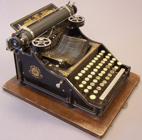 Christopher Latham Sholes invents the typewriter