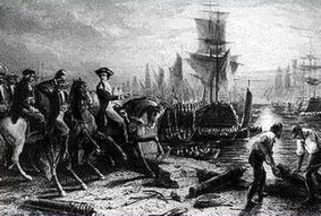 British evacuate Boston