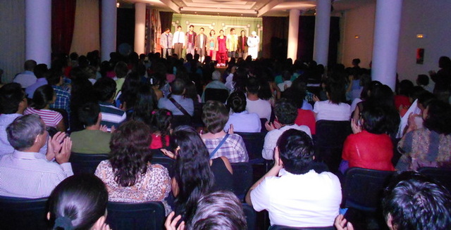 Funcion de EL HEREDERO en la UIS BUCARICA