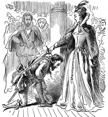 Sir Francis Drake becomes a knight