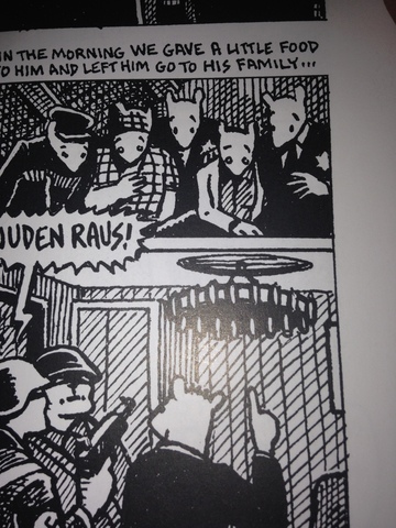 In the bunker, Vladek and his family are betrayed and sent away