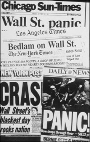 Black Monday (Stock Market Crash)
