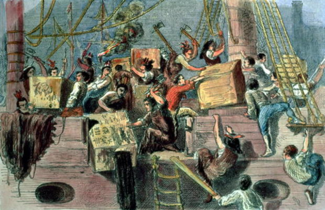 The Boston Tea Party