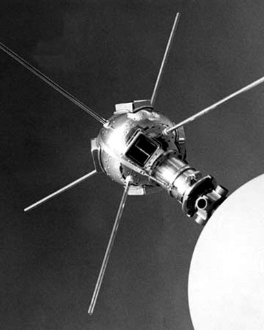 Launch of The Vangaurd 2, a scientific space vessel.