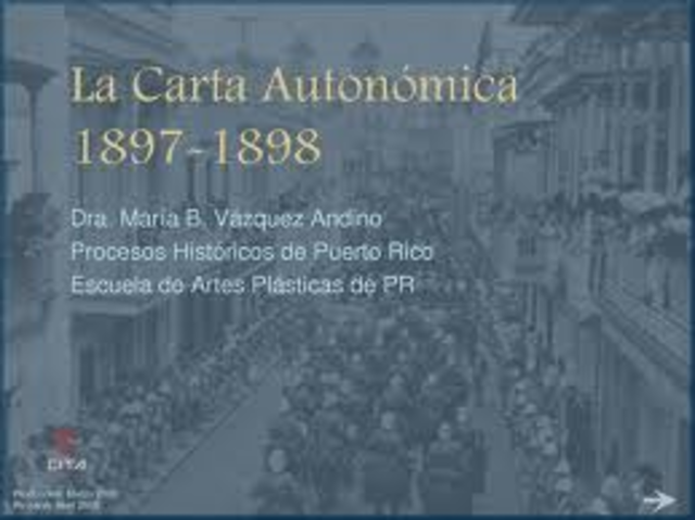Carta autonόmica 1897