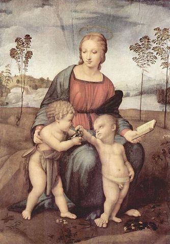 Madonna del Cardellino, by Raphael