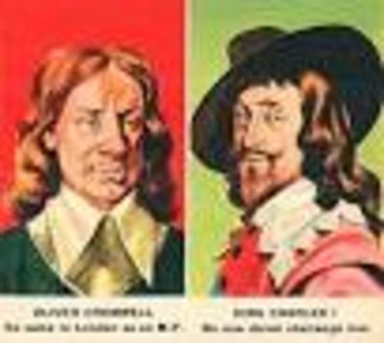 Oliver Cromwell and the execution of Charles I
