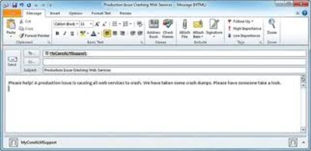 Popularizacion del correo electronico @