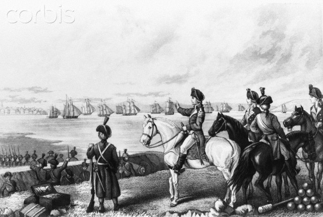 British Evacuate Boston