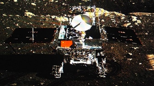 China’s Jade Rabbit rover sends first moon photos