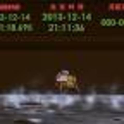 Footage released of China Jade Rabbit moon landing