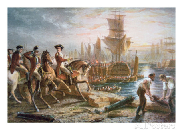 The British Evacuate Boston
