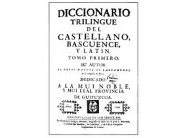 LLarramendik bere lana argitaratu.