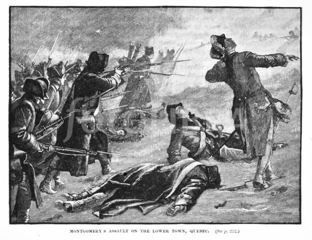 American defeat at Quebec
