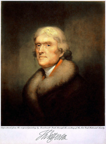 Jefferson becomes president