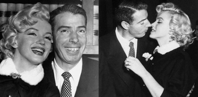 2nd marriage to DiMaggio