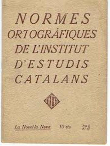 'Normes ortogràfiques' de Pompeu i Fabra