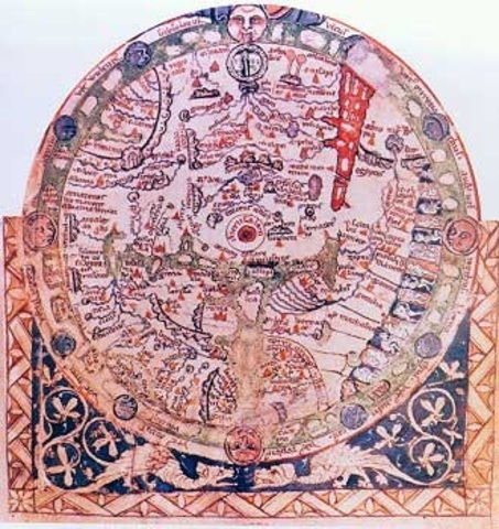 מפת ירושלים עגולה