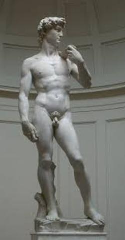 Michelangelo Painted David