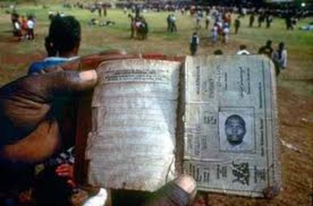 All africans had to carry around pass books