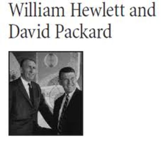 William Hewlett y David Packard fundan HP