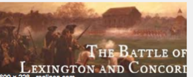 Battle of Lexington and Concord