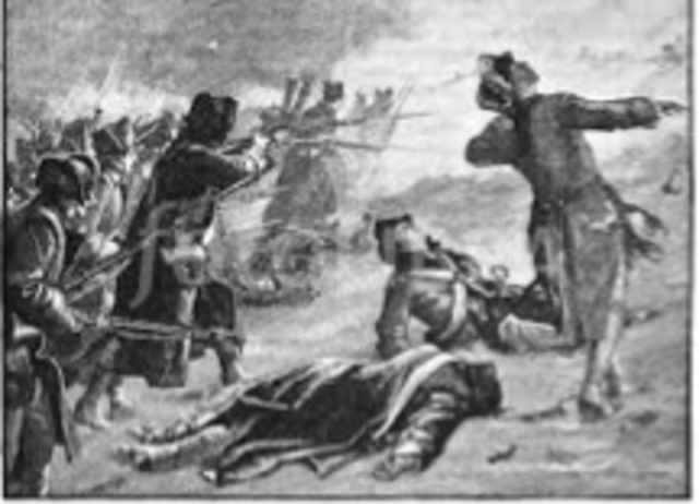 American defeat at Quebec