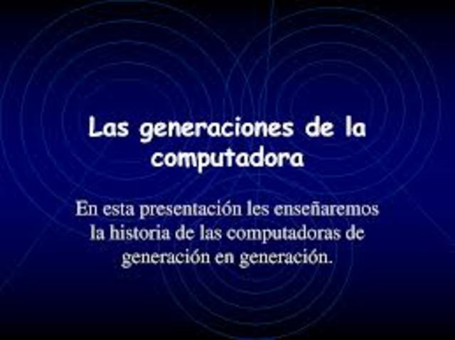 PRIMERA GENERACION