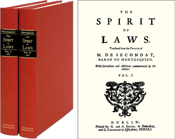 Montesquieu’s The Spirit of Laws