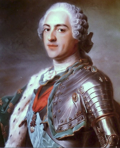 Louis XV dies