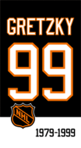 Gretzky's No. 99 retired from the NHL