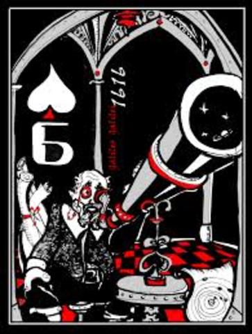 Galileo Galilei used telescope to support heliocentric theory