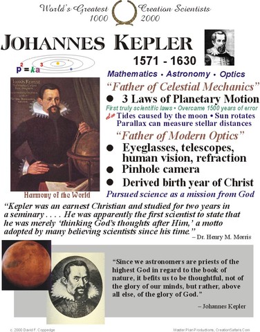 Johannes Kepler discovered planetary motion