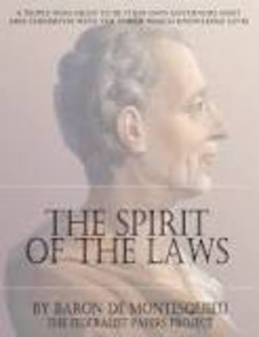 Montesquieu's The Spirit of Laws: